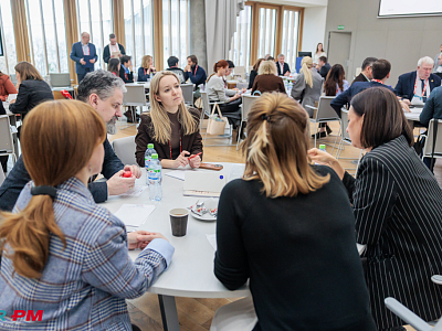 10 апреля 2026 года HR-PM-клуб провел открытую стратегическую сессию «Будущее проектного управления глазами бизнеса» 10 апреля 2026 года HR-PM-клуб провел открытую стратегическую сессию «Будущее проектного управления глазами бизнеса»